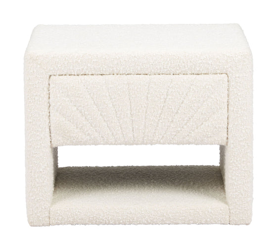 Baris - Nightstand - Ivory