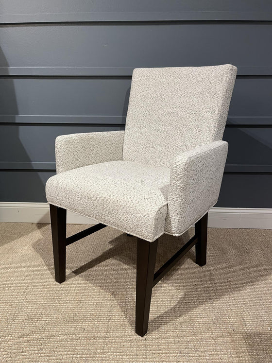 Architect - Upholstered Host Arm Chair (Set of 2) - Onyx