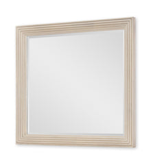  Horizons - Beveled Mirror - Soft Taupe