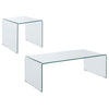 Ripley - Bent Glass Coffee And End Table Set
