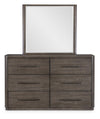 Horizons - 6 Drawers Dresser - Deep Sable