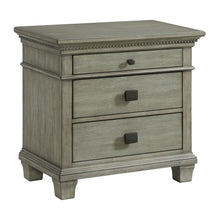  Crawford - Nightstand With Usb - Grey