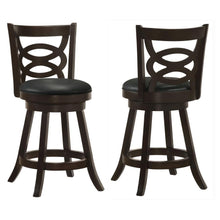  Calecita - Wood Swivel Counter Stool (Set of 2)