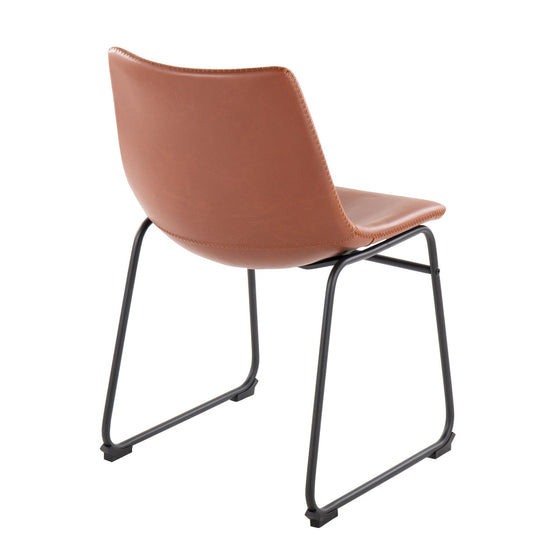 Duke - Side Chair (Set of 2) - Dark Brown