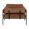 Kari - Accent Chair - Black And Brown Legs