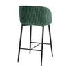 Fran - Pleated Fixed-Height Counter Stool (Set of 2)