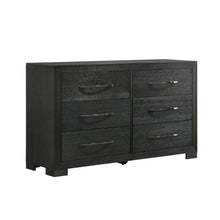  Allan - 6-Drawer Dresser - Black