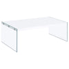 Opal - Rectangular Glass Frame Table