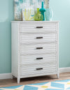 Edgewater Sand Dollar - Drawer Chest - White