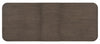 Lancia - Complete Double Pedestal Dining Table - Charred Oak