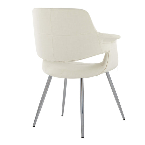 Vintage Flair - Chair (Set of 2) - Chrome Legs