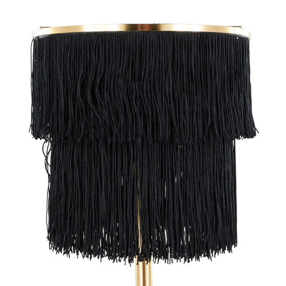 Fringe - 25" Metal Buffet Lamp (Set of 2)