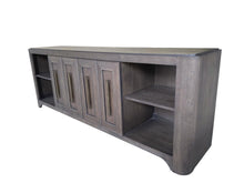  Lancia - 82" Media Console - Charred Oak