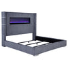 Tisdall - Upholstered Fireplace Bed