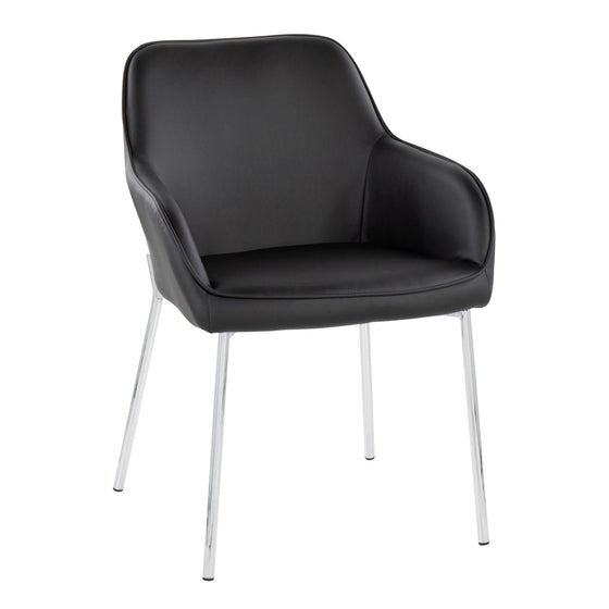 Daniella - Dining Chair - Chrome Metal (Set of 2)