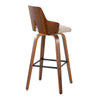 Ariana - 30" Fixed-height Barstool (Set of 2) - Beige
