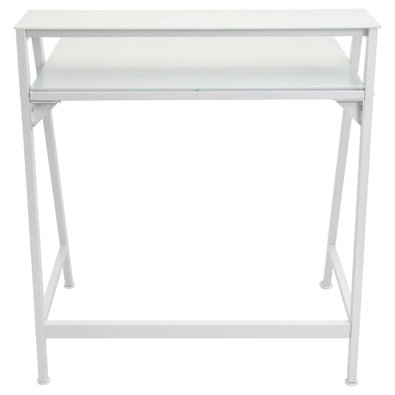 2-Tier - Desk - White