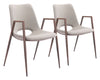 Desi - Dining Chair (Set of 2) Walnut Legs