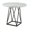 Riko - 5 Piece Counter Height Dining Set (Table & Four Chairs) - White