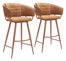  Juno - Barstool (Set of 2) - Brown