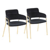 Napoli - Chair - Gold Metal (Set of 2)