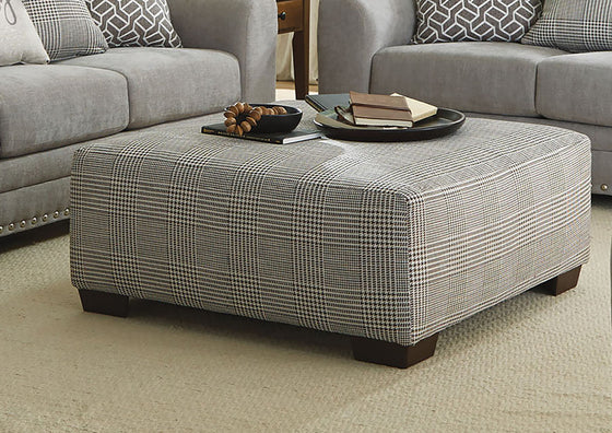 Cutler - Cocktail Ottoman - Basalt