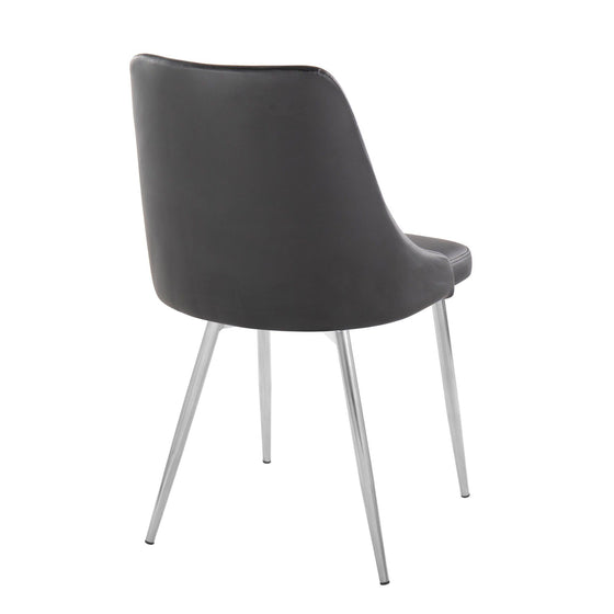 Marche - Chair (Set of 2) - Chrome Legs