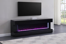  Vallerie - TV Stand With Visual Flame Box