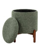 Daniella - Wood Storage Ottoman