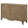 Revello - 8-Drawer Bedroom Dresser - Washed Mango