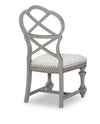 Kingston - X Back Side Chair (Set of 2) - Sandalwood Brown / Tweed Gray