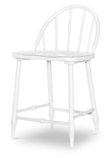  Vintage Market - Windsor Counter Height Chair (Set of 2) - Picket Fence