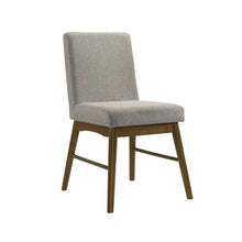  Malibu - Dining Side Chair (Set of 2) - Walnut / Warm