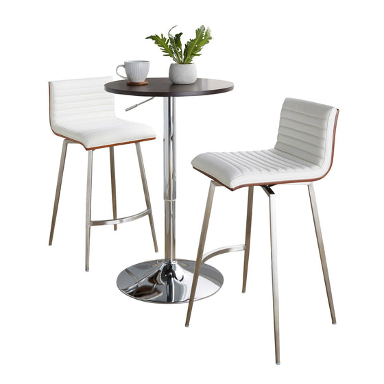 Mason - Swivel Counter Height Dining Set With Adjustable Table