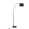 March - Floor Lamp - Black Marble