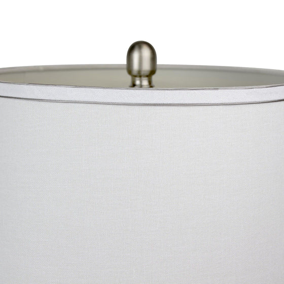Cairo - 28" Metal Table Lamp (Set of 2) - White