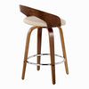Grotto - 26" Fixed-Height Counter Stool (Set of 2) - Walnut Base