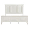 Sandy Beach - 63" Panel Bed with High Headboard