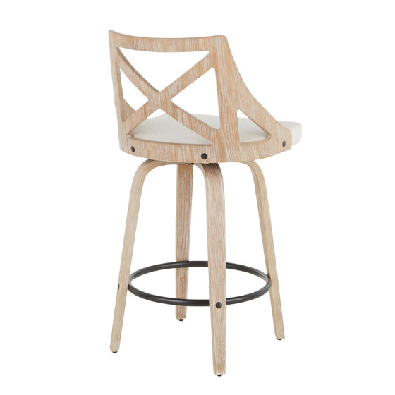 Charlotte - 26" Fixed-Height Counter Stool (Set of 2)