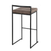 Fuji - Glam Counter Stool - Gold (Set of 2)