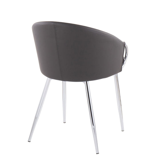 Claire - Chair (Set of 2) - Silver Base