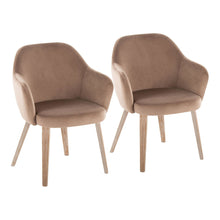  Buena - Dining Chair (Set of 2) - Whitewashed Wood Legs