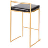 Fuji - Glam Barstool - Gold (Set of 2)