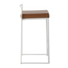 Fuji - Stackable Counter Stool - White Base (Set of 2)