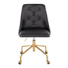 Marche - Task Chair - Gold Base