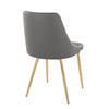 Marche - Chair (Set of 2) - Gold Legs