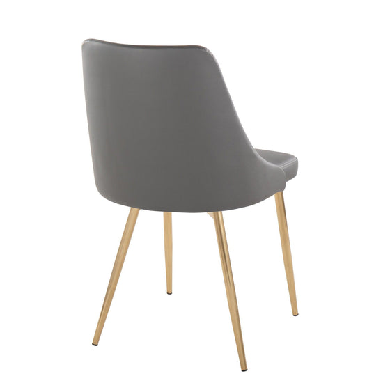 Marche - Chair (Set of 2) - Gold Legs