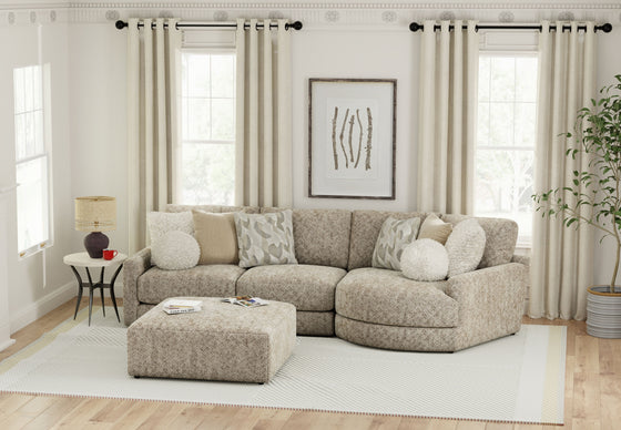 Turner - Sectional With Ottoman