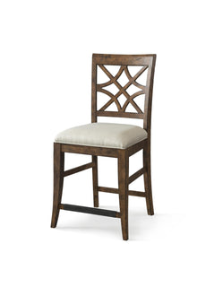  Trisha Yearwood Home - Counter Height Chair (Set of 2) - Coffee