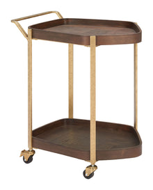  Stela - Bar Cart - Walnut